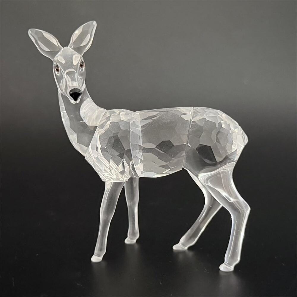 Swarovski Crystal Doe Deer 247963 Retired Rare Encounters